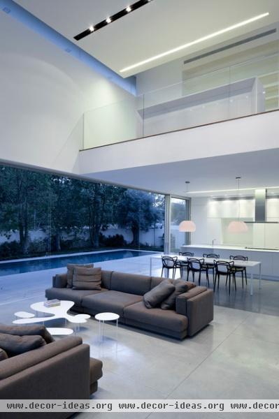 G House in collaboration with Pitsou Kedem - modern - living room - other metro