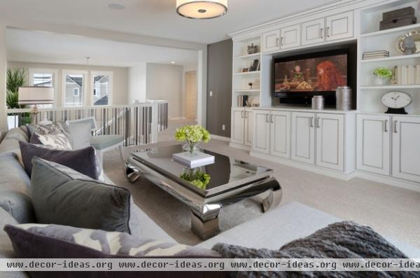 The Savannah Showhome (Calgary, Alberta) - contemporary - family room - calgary