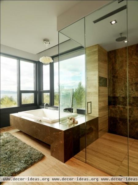 Quaker Bluff Residence - modern - bathroom - burlington