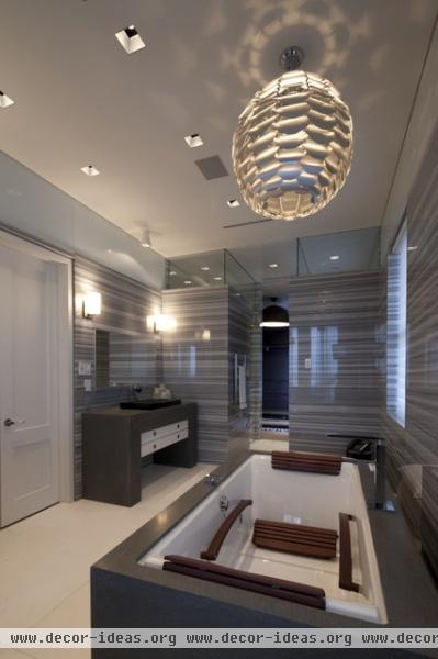 Modern Bathroom - modern - bathroom - other metro