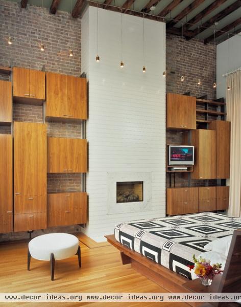 Greenwich Village Townhouse - modern - bedroom - new york