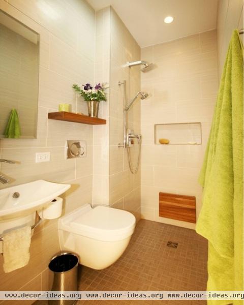 From Closet to Wet Bath - modern - bathroom - chicago