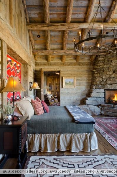 Hat Butte Ranch - traditional - bedroom - other metro