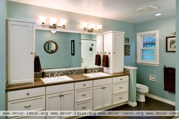 Basement & Master Bathroom Remodel - traditional - bathroom - other metro