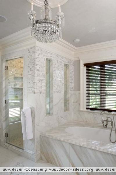 English Country House in Mid-Country Greenwich - traditional - bathroom - new york