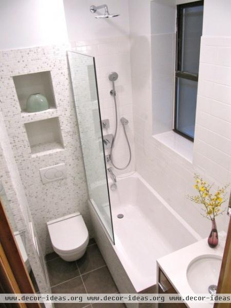 Upper West Side Bathroom Renovation - modern - bathroom - new york