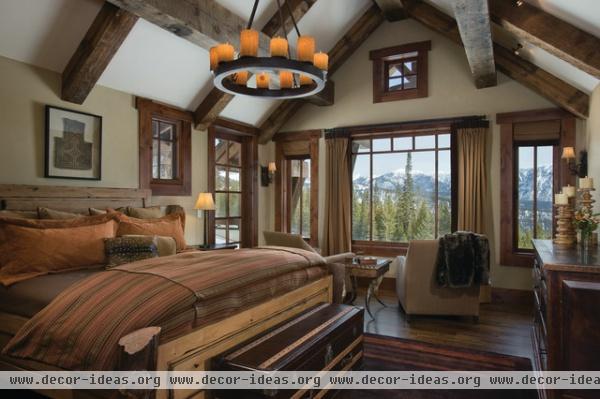 Elk Ridge Lodge - traditional - bedroom -