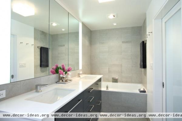 Contemporary Condo Renovation - contemporary - bathroom - los angeles