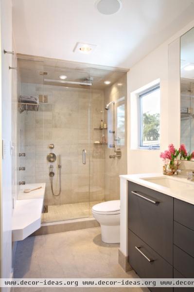 Contemporary Condo Renovation - contemporary - bathroom - los angeles