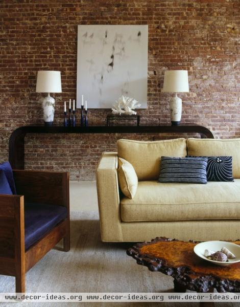 West Chelsea Loft - contemporary - living room - other metro