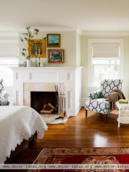 West Hills Victorian - traditional - bedroom - portland