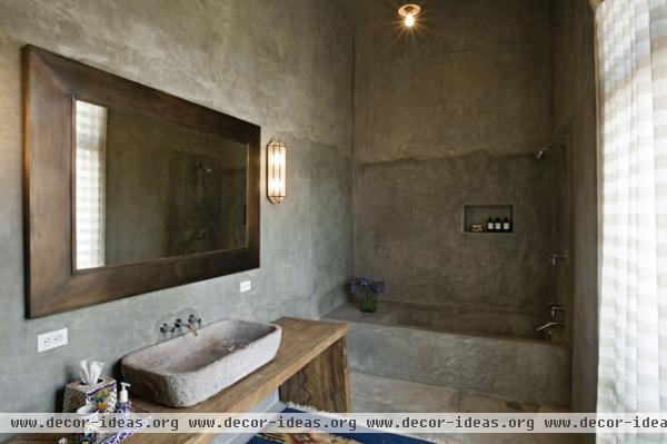 Mexico House - mediterranean - bathroom - new york