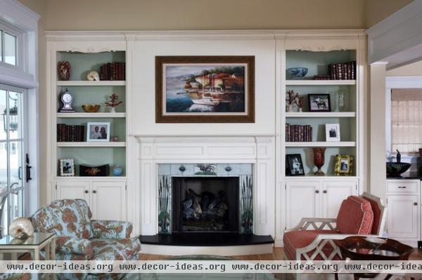 Built Ins - traditional - living room - philadelphia