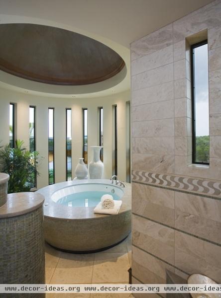 Seven Oaks Showcase - mediterranean - bathroom - austin