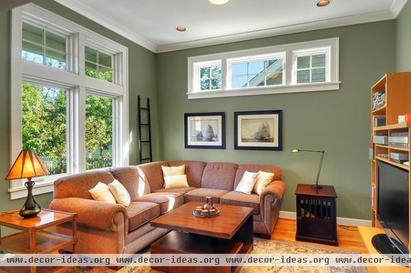 Beautiful Seattle Craftsman House - traditional - family room - seattle