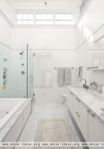 Russell Rd. Master bathroom - contemporary - bathroom - dc metro