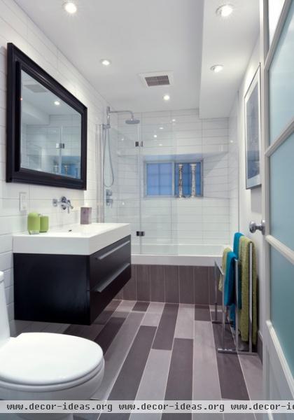 Salle de bain - contemporary - bathroom - montreal