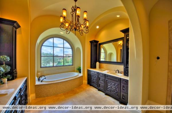 3 Chambord - The Dominion - mediterranean - bathroom - austin