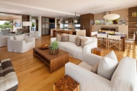 California Sustainable Home - contemporary - family room - santa barbara