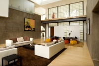 Ramchandani Residence - modern - living room - houston