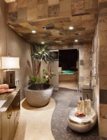 Spanish Oaks Spa Bath - contemporary - bathroom - austin