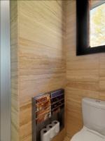 Quaker Bluff Residence - contemporary - bathroom - burlington