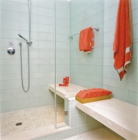 Shower Bench - contemporary - bathroom - san francisco