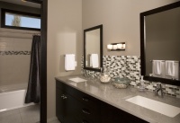 Contemporary Contrast - contemporary - bathroom - seattle