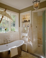 Coastal Manor - traditional - bathroom - other metro