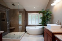 Carlsbad Master Bath - contemporary - bathroom - san diego