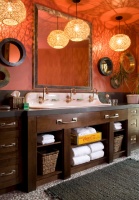 Mountain Retreat - eclectic - bathroom - denver