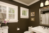 Cozy Powder Bath - traditional - bathroom - seattle