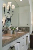 Master Bath Remodel in Transitional Style - traditional - bathroom - houston