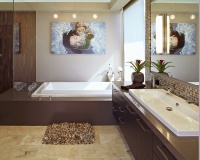 Organic Inspirations - contemporary - bathroom - los angeles