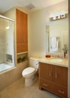 Tiburon home with Asian influence - contemporary - bathroom - san francisco