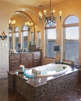 Palmieri Residence - mediterranean - bathroom - austin