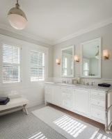 Light & Classic - traditional - bathroom - san francisco