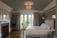 English Country House in Mid-Country Greenwich - traditional - bedroom - new york