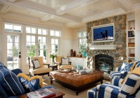 Seaside Escape - traditional - living room - san diego