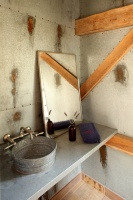 Santa Ynez Barn - eclectic - bathroom - santa barbara