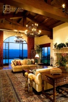 Santa Barbara Open Beam Living Room - mediterranean - living room - santa barbara