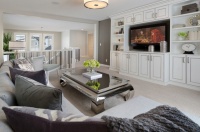 The Savannah Showhome (Calgary, Alberta) - contemporary - family room - calgary