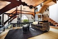 RESIDENTIAL CHURCH CONVERSION - contemporary - living room - melbourne