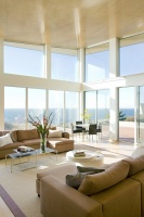 Oceanview Living - modern - living room - boston