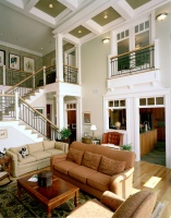 Ohio River Custom Home - traditional - living room - cincinnati