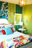 Color Fiesta Bedroom - eclectic - bedroom - boise