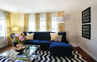 Western Springs Living Room - eclectic - living room - chicago