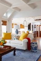 Chilmark Home - traditional - living room - miami