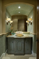 Hallmark Interior Design LLC - contemporary - bathroom -