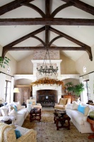 Private Residences - Mediterranean - traditional - living room - dallas